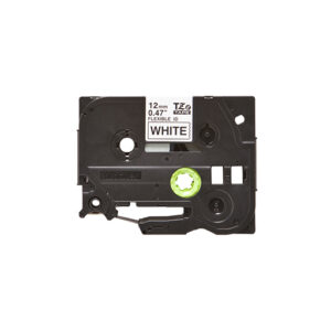 TZe-231 Laminated Tape 12mm Black White