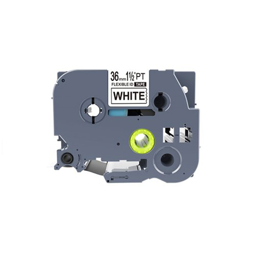 TZe-261 Laminated Tape 36mm Black White
